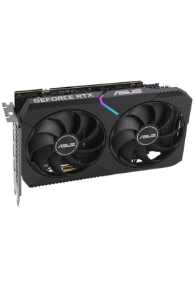 Відеокарта GeForce RTX 3060, Asus, DUAL OC V2, 12Gb GDDR6, 192-bit, HDMI/3xDP, 1867/15000 MHz, 8-pin (DUAL-RTX3060-O12G-V2)