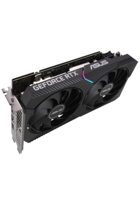 Відеокарта GeForce RTX 3060, Asus, DUAL OC V2, 12Gb GDDR6, 192-bit, HDMI/3xDP, 1867/15000 MHz, 8-pin (DUAL-RTX3060-O12G-V2)
