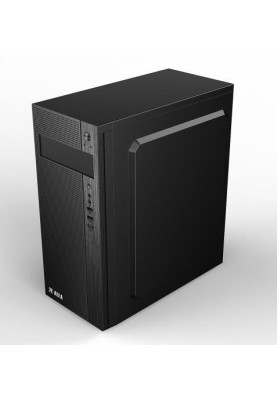 Корпус 2E ALFA Black, без БЖ, Mid Tower, для ATX / Micro ATX, 1хUSB 3.0, 2хUSB 2.0, 191x418x358 мм, 2.5 кг (2E-E185)