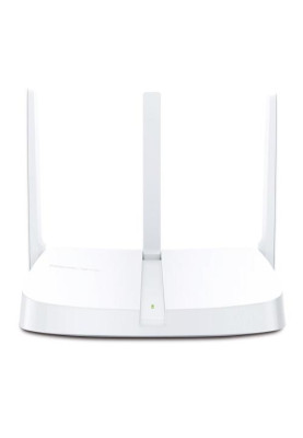 Роутер Mercusys MW306R Wi-Fi 802.11n, 300Mb, 3 LAN 10/100Mb, режим точки доступу, швидке налаштування безпеки