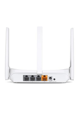 Роутер Mercusys MW306R Wi-Fi 802.11n, 300Mb, 3 LAN 10/100Mb, режим точки доступу, швидке налаштування безпеки