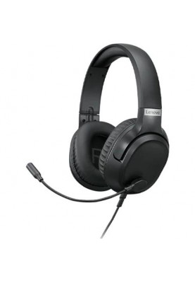 Навушники Lenovo ideapad Gaming Headset H100, Black, 3.5 мм, мікрофон, 32 Ом, 110 дБ, 1.8 м (GXD1C67963)