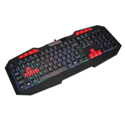 Комплект XTRIKE ME MK-503 USB, Black, підсвічування RGB, Gaming, кабель 1.5м (6932391922088)