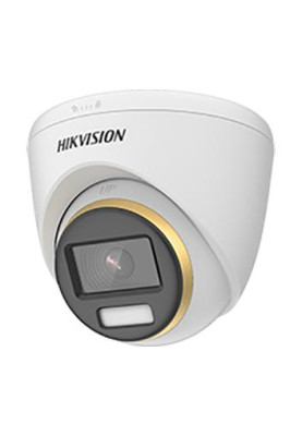 Камера зовнішня HDTVI Hikvision DS-2CE72DF3T-F (3.6 мм), 2 Мп, CMOS, 1080p/25 fps, 0.0005 Lux, день/ніч, LED підсвічування до 40 м, IP67, 110х99 мм