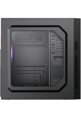 Корпус GameMax MT525-2U3TYC Black, без БЖ, Mid Tower, ATX / Micro ATX / Mini ITX, 2хUSB 3.0, Type-C, 1x120mm FAN, 417x200x425 мм (MT525-2U3TYC-NP)