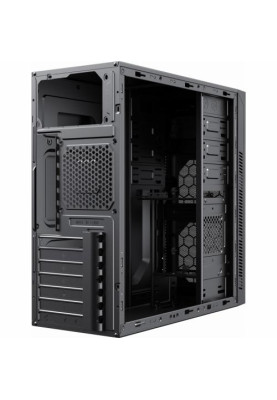 Корпус GameMax MT525-2U3TYC Black, без БЖ, Mid Tower, ATX / Micro ATX / Mini ITX, 2хUSB 3.0, Type-C, 1x120mm FAN, 417x200x425 мм (MT525-2U3TYC-NP)