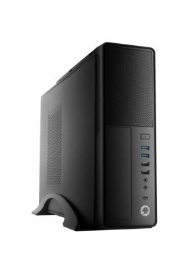 Корпус GameMax ST612-2U3-TYC Black, 300 Вт, Desktop, Micro ATX / Mini ITX, 2хUSB 3.0, 2хUSB 2.0, 1x80 мм, Type-C, 365x99x295 мм, 0.5 мм