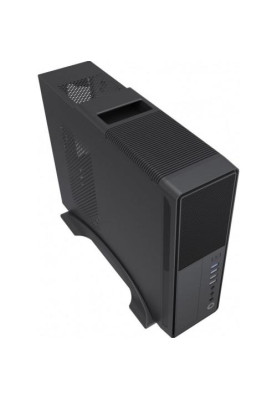 Корпус GameMax ST612-2U3-TYC Black, 300 Вт, Desktop, Micro ATX / Mini ITX, 2хUSB 3.0, 2хUSB 2.0, 1x80 мм, Type-C, 365x99x295 мм, 0.5 мм