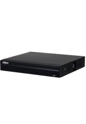 Відеореєстратор Dahua DHI-NVR1104HS-S3/H, 4 канали, Smart H.265+, 1хHDMI, 1хVGA, 1xRJ45, 2хUSB 2.0, 1xSATA, 260х225х48 мм, Black