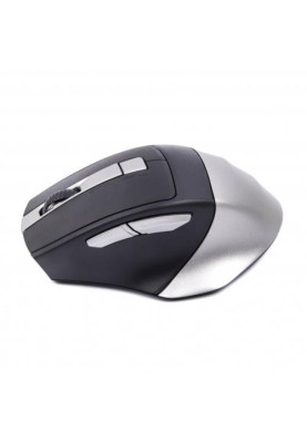 Миша A4Tech Fstyler FB35C, Smoky Grey, USB, бездротова, оптична, BT+RF (Combo), 1200/1600/2000/2400 dpi, 125 Hz, 6 кнопок, вбудований Li аккум
