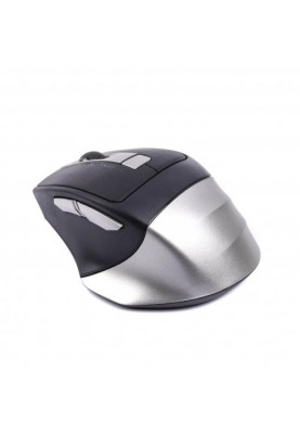 Миша A4Tech Fstyler FB35C, Smoky Grey, USB, бездротова, оптична, BT+RF (Combo), 1200/1600/2000/2400 dpi, 125 Hz, 6 кнопок, вбудований Li аккум