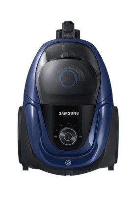 Пилосос Samsung VC07M3110VB/UK Blue, 650W, тип збирання суха, без мішка, пилозбірник 2L, фільтр HEPA, насадки для паркету, основна, щілинна