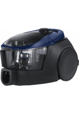Пилосос Samsung VC07M3110VB/UK Blue, 650W, тип збирання суха, без мішка, пилозбірник 2L, фільтр HEPA, насадки для паркету, основна, щілинна