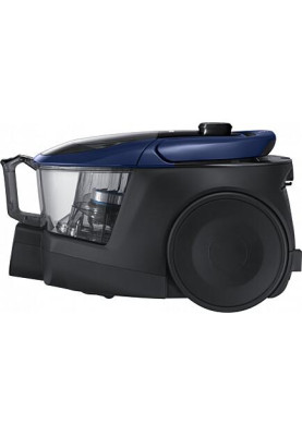 Пилосос Samsung VC07M3110VB/UK Blue, 650W, тип збирання суха, без мішка, пилозбірник 2L, фільтр HEPA, насадки для паркету, основна, щілинна