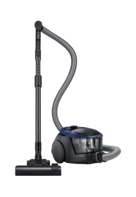 Пилосос Samsung VC07M3110VB/UK Blue, 650W, тип збирання суха, без мішка, пилозбірник 2L, фільтр HEPA, насадки для паркету, основна, щілинна