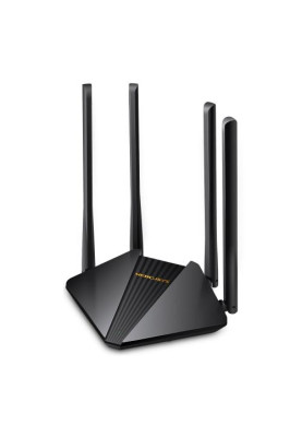 Роутер Mercusys MR30G Wi-Fi 802.11ас, 1167Mb, 2 LAN 10/100/1000Mb, режим точки доступу, швидке налаштування безпеки