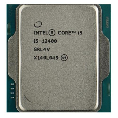 Процесор Intel Core i5 (LGA1700) i5-12400, Tray, 6x2.5 GHz (Turbo Boost 4.4 GHz, 12 потоків), UHD Graphics 730, L3 18Mb Smart Cache, Alder Lake, 10 nm, TDP 65W (CM80