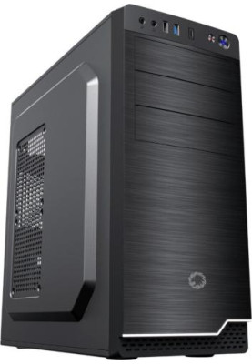 Корпус GameMax MT-526-NP U3-TYC Black, без БЖ, Mid Tower, ATX / Micro ATX / Mini ITX, 1хUSB 3.0, Type-C, 1x120mm FAN, 417x200x425 мм