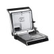 Електрогриль Ardesto GK-STC20, Black/Silver, 2000W, сенсорне керування, регулювання ступеню прожарювання, знімні пластини