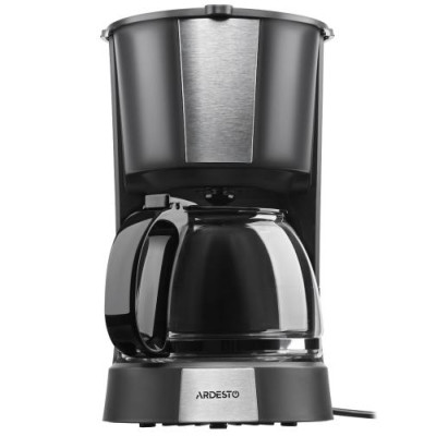 Кавоварка Ardesto FCM-D2100, Black, 900W, крапельна, резервуар 1.2л