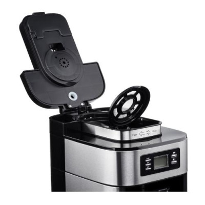 Кавоварка Ardesto YCM-D1200, 1050W, крапельна, 1.2 л, дисплей, вбуд. кавомолка Кавоварка Ardesto YCM-D1200, 1050W, крапельна, 1.2 л, дисплей, вбуд. кавомолка