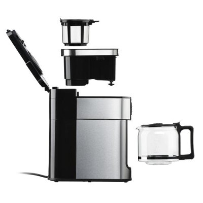 Кавоварка Ardesto YCM-D1200, 1050W, крапельна, 1.2 л, дисплей, вбуд. кавомолка Кавоварка Ardesto YCM-D1200, 1050W, крапельна, 1.2 л, дисплей, вбуд. кавомолка