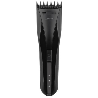 Машинка для стрижки Ardesto HC-Y20-B, Black, 2.4W, живлення мережа/акумулятор, кількість установок довжини 7, 1 насадка, леза з нерж. сталі