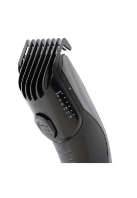 Машинка для стрижки Ardesto HC-Y20-B, Black, 2.4W, живлення мережа/акумулятор, кількість установок довжини 7, 1 насадка, леза з нерж. сталі