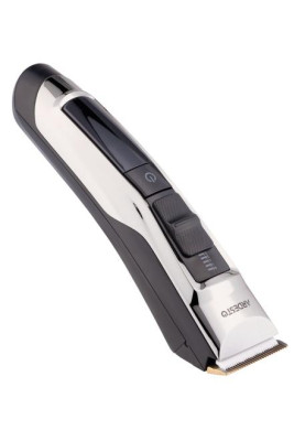 Машинка для стрижки Ardesto HC-Y30-DBS, Black/Grey, 2.4W, живлення мережа/акумулятор, кількість установок довжини 11, 6 насадок, леза з нерж. сталі/кераміки, LED-дисплей