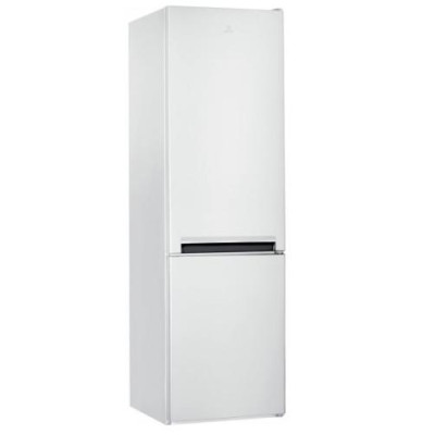Холодильник Indesit LI9 S1E W, White, двокамерний, загальний корисний об'єм 372L, корисний об'єм 261L/111L, керування електронне, клас енергоспоживання А+, 201.3х59.5х65.5 см