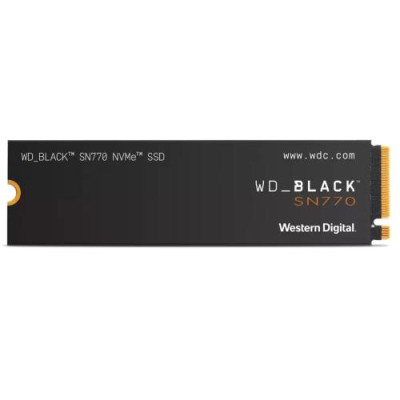 Твердотільний накопичувач SSD 1Tb, Western Digital Black SN770, PCI-E 4.0 x4, M.2 2280, 3D TLC, 5150/4900 МБ/с (WDS100T3X0E)