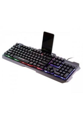 Клавіатура Maxxter KBG-UML-01-UA ігрова клавіатура, підсвічування, USB, Black, 19-keys Anti-Ghosting, метал
