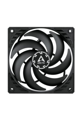 Вентилятор 120 мм, Arctic P12 Slim PWM PST, Black, 3 шт, 120х120х15 мм, PWM, 300-2100 об/хв, 4-pin, гідравлічний підшипник (ACFAN00275A)