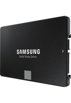 Твердотільний накопичувач SSD 2Tb, Samsung 870 Evo, SATA3, 2.5", MLC (3-bit), 560/530 МБ/с (MZ-77E2T0B)