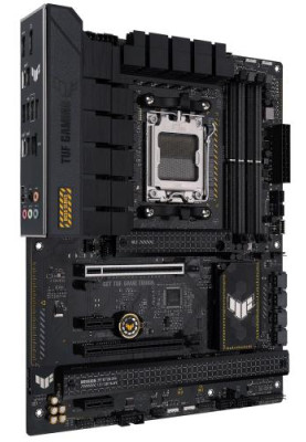 Материнська плата AM5 Asus TUF GAMING B650-PLUS, B650, 4xDDR5, Int.Video (CPU), 4xSATA3, 3xM.2, 2xPCI-E 4.0 16x, 2xPCI-E 4.0 1x, Realtek 7.1, Realtek 2.5Gb, 6xUSB3.2/6xUSB2.0, HDMI/DP, ATX