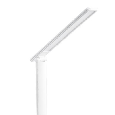 Лампа настільна Titanum TLTF-009W, White, 500 лм, 10 Вт, 3000K/4000K/6500K, сенсорний вимикач