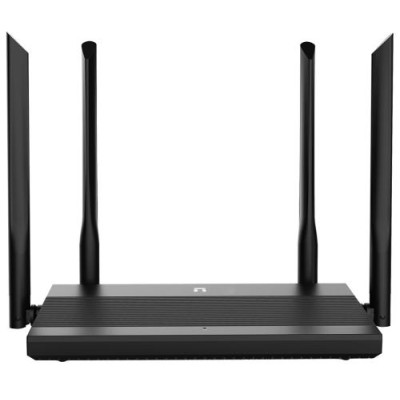 Роутер Netis N3, Black, AC1200 (2.4GHz до 300 Mbps, 5GHz до 867 Mbps), 4xGLan, 4 зовнішні незнімні антенни