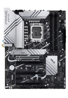 Материнська плата LGA1700, Asus PRIME Z790-P WIFI, Z790, 4xDDR5, Int.Video(CPU), 4xSATA3, 3xM.2, 1xPCI-E 16x 5.0, 3xPCI-E 16x 4.0, 1xPCI-E 1x 3.0, Realtek 7.1, Realtek 2.5Gb, WiFi 6, Bluetooth 5.2, 7xUSB3.2/6xUSB2.0, HDMI/DP, ATX