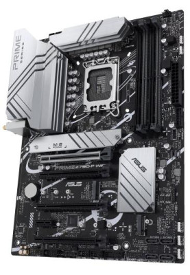 Материнська плата LGA1700, Asus PRIME Z790-P WIFI, Z790, 4xDDR5, Int.Video(CPU), 4xSATA3, 3xM.2, 1xPCI-E 16x 5.0, 3xPCI-E 16x 4.0, 1xPCI-E 1x 3.0, Realtek 7.1, Realtek 2.5Gb, WiFi 6, Bluetooth 5.2, 7xUSB3.2/6xUSB2.0, HDMI/DP, ATX