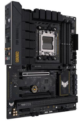 Материнська плата AM5 Asus TUF GAMING B650-PLUS WIFI, B650, 4xDDR5, Int.Video (CPU), 4xSATA3, 3xM.2, 2xPCI-E 4.0 16x, 2xPCI-E 4.0 1x, Realtek 7.1, Realtek 2.5Gb, WiFi 6, Bluetooth 5.2, 6xUSB3.2/6xUSB2.0, HDMI/DP, ATX