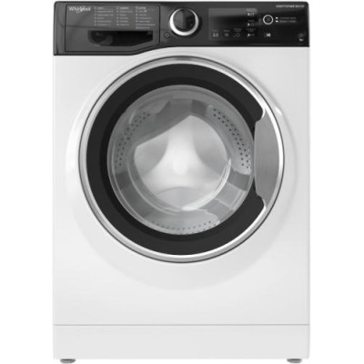 Пральна машина Whirlpool WRBSB 6228 B UA White, 6 кг, фронтальна, 16 програм, швидкість віджиму 1200 об/хв, клас енергоспоживання A+++, 85x59.5x42.5 см