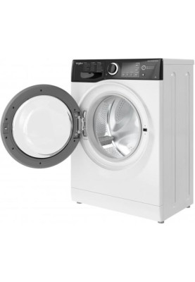 Пральна машина Whirlpool WRBSB 6228 B UA White, 6 кг, фронтальна, 16 програм, швидкість віджиму 1200 об/хв, клас енергоспоживання A+++, 85x59.5x42.5 см