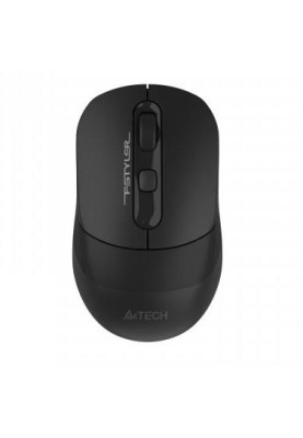 Миша A4Tech Fstyler FB10CS, Stone Black, USB, бездротова, оптична, BT+RF (Combo), 1200/1600/2000/2400 dpi, 125 Hz, 4 кнопки, вбудований Li акумулятор