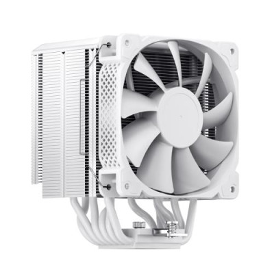 Кулер для процесора Jonsbo HX6240, White, алюміній/мідь, 1x120 мм, PWM, для Intel 115x/1200/1700/2011, AMD AMx/FMx