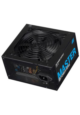 Блок живлення 650 Вт, 2E Master Power, Black, ATX, 80 Plus, Active PFC, 120 мм, 3xMolex / 5xSATA / 2xPCI-E 6+2-pin / 1xMB 20+4-pin / 1xCPU 4+4-pin, захист OVP/SCP/OPP/OCP (2E-MP650-120APFC)