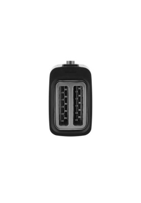 Тостер Ardesto T-K200, Steel, 800W, 2 тости, 2 відділення, 7 режимів підсмажування, нержавіюча сталь