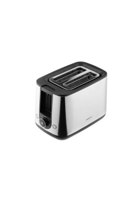 Тостер Ardesto T-K200, Steel, 800W, 2 тости, 2 відділення, 7 режимів підсмажування, нержавіюча сталь