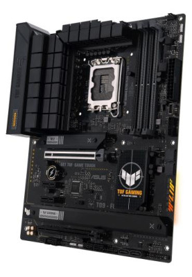 Материнська плата LGA1700, Asus TUF GAMING B760-PLUS WIFI D4, B760, 4xDDR4, Int.Video(CPU), 4xSATA3, 3xM.2, 1xPCI-E 16x 5.0, 1xPCI-E 16x 3.0, 2xPCI-E 1x 3.0, Realtek 7.1, Realtek 2.5Gb, WiFi 6, Bluetooth 5.2, 7xUSB3.2/3xUSB2.0, HDMI/DP, ATX