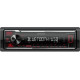 Автомагнітола Kenwood KMM-BT209 Bluetooth, USB, 1 Din, підсвічування Red