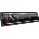 Автомагнітола Kenwood KMM-BT209 Bluetooth, USB, 1 Din, підсвічування Red